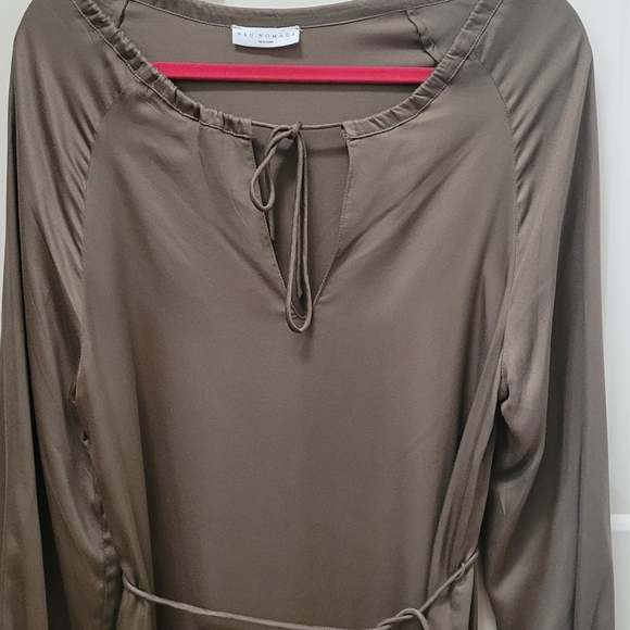 NWOT Neu Nomads Alka Dress XS Khaki - Picture 7 of 12